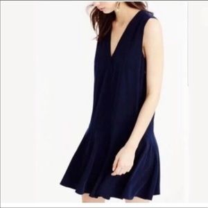 J CREW Flounce dress. New! Size med
